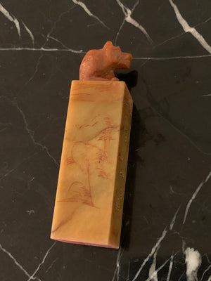 Zhou Cixi Ancient Stone Stamper for ALL-POWERFUL CREATIONS