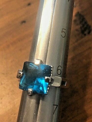 RING OF THE AERONA, BLUE COSTUME RING