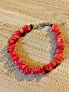 ANCIENT KILIOPOLIS FIRE DJINN, NATURAL STONE BRACELET