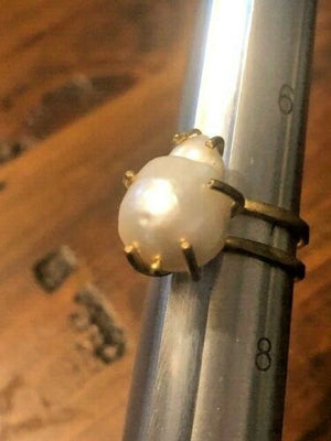 PEARLS OF POSEIDON, REAL PEARL RING