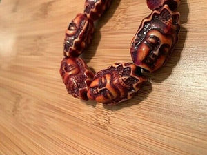 RING OF SACRED FACES, ASIAN BRACELET