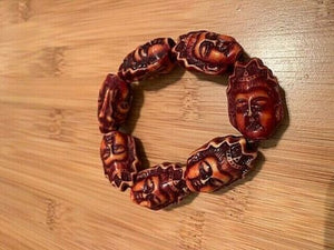 RING OF SACRED FACES, ASIAN BRACELET
