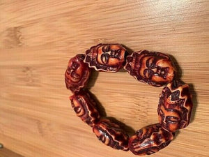 RING OF SACRED FACES, ASIAN BRACELET