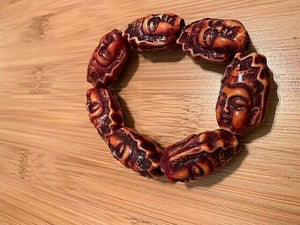 RING OF SACRED FACES, ASIAN BRACELET