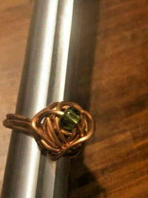 Tesla Tendrils, Wire Wrap Ring