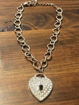 UNLOCK THE PERFECT LOVE, HEART LOCK BRACELET