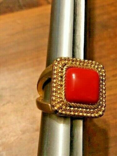 WINDOWS TO THE SOUL, RED COSTUME RING