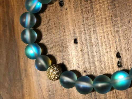 Tibetan Hidden Magic Bracelets, Blue Glowstones