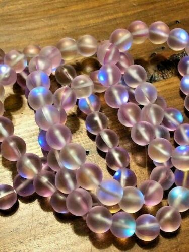 Tibetan Psychic Awakening Bracelets, Pinkish-Purple Glowstones