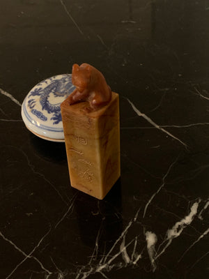 Zhou Cixi Ancient Stone Stamper for ALL-POWERFUL CREATIONS
