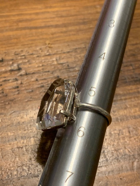Sterling and Crystal Spirit Infusion Rings