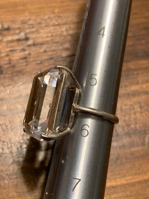 Sterling and Crystal Spirit Infusion Rings