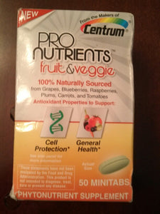 PRO NUTRIENTS,FRUIT AND VEGGIE