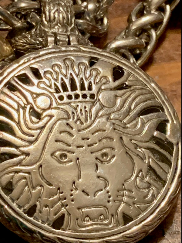 Lion of Judah Golden Shield
