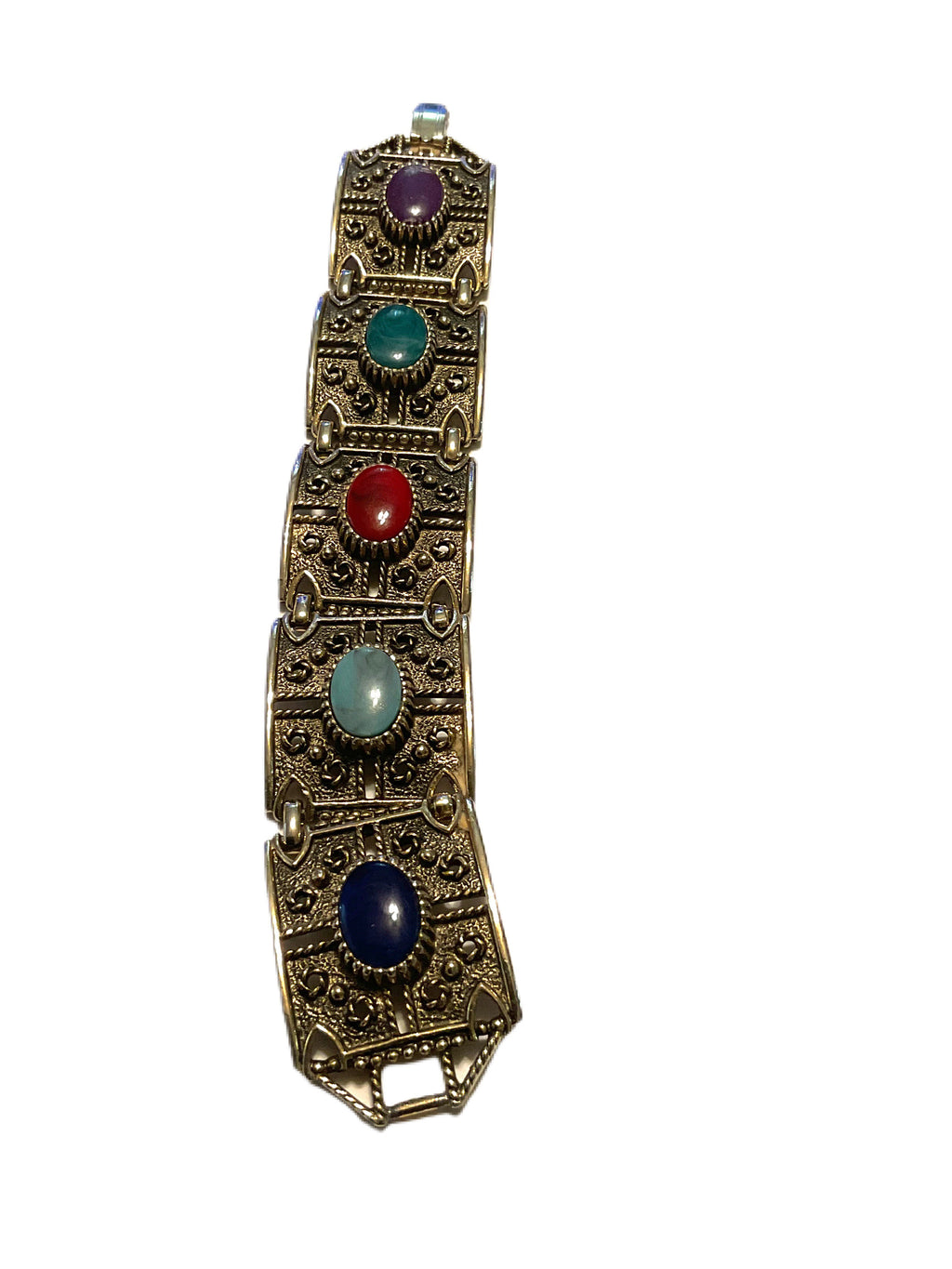 Chain of 5 Crystal Pyramid Djinn