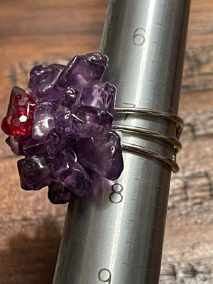 Purple Ifrit Djinn, Real Amethyst
