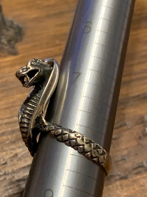 Voodoo Finger Wand Serpent Ring-- One of  Kind Power!!