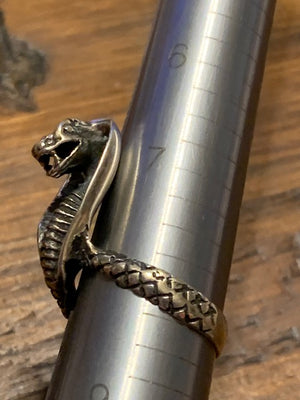 Voodoo Finger Wand Serpent Ring-- One of  Kind Power!!