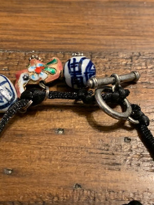 Luck in All Things vintage Asian Charm Bracelet