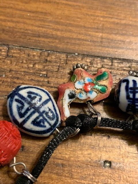 Luck in All Things vintage Asian Charm Bracelet