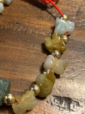 Asian Jade Zodiac Manifestation Bracelet