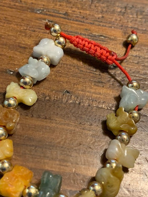 Asian Jade Zodiac Manifestation Bracelet
