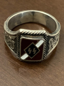 One-of-a-Kind German, "SS" Artifact Ring-- Extremely Powerful