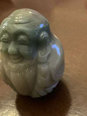 Wealth-Speaking, Antique, Jade Buddha