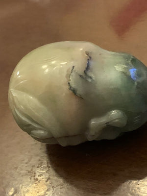 Wealth-Speaking, Antique, Jade Buddha