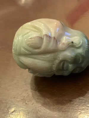 Wealth-Speaking, Antique, Jade Buddha