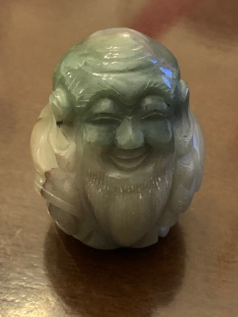 Wealth-Speaking, Antique, Jade Buddha