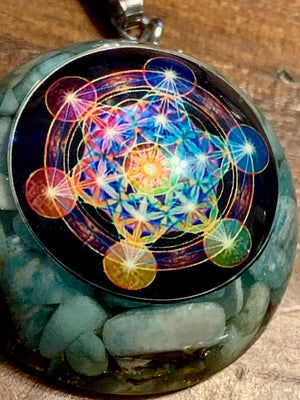 Permeating the Flower of Life