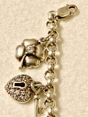Zeta Magic Charm Bracelet For Luck, Love Wealth, Life