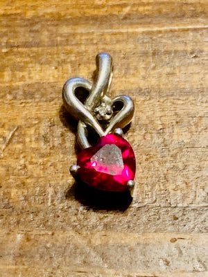 Love's Labour's Won (STERLING HEART PENDANT)