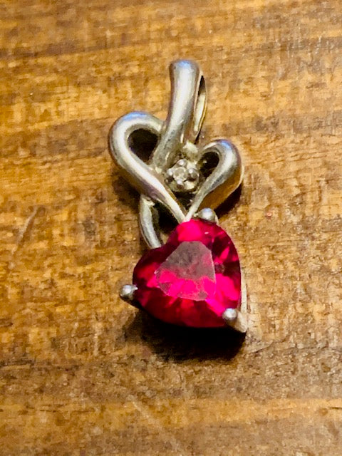 Love's Labour's Won (STERLING HEART PENDANT)