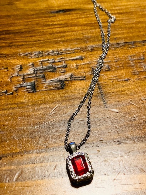 Summoning the Power and Magic of Libra (red necklace)