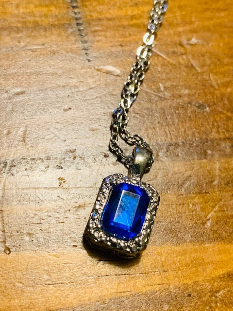 Summoning the Power and Magic of Scorpio (blue necklace)