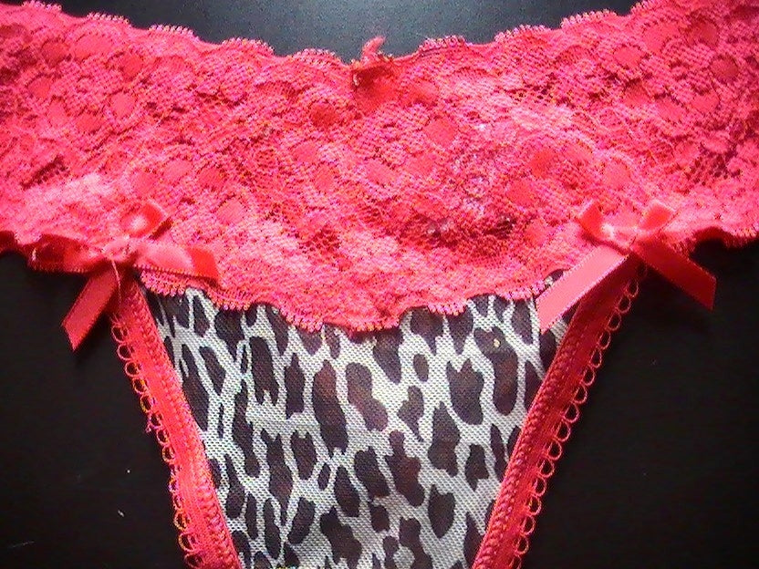 I WANT A ROCKET IN MY PANTIES SIZE S JUNGLE WILDNESS