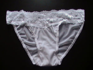 I WANT A ROCKET IN MY PANTIES SIZE M WHITE