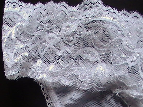 I WANT A ROCKET IN MY PANTIES SIZE M WHITE