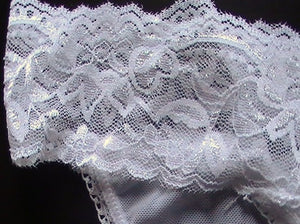 I WANT A ROCKET IN MY PANTIES SIZE M WHITE