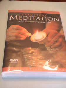 MEDITATION WITH BUDDHIST PRINCIPLES,BOOK AND DVD